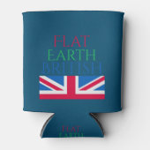 Flat Earth Britse Koelbox Blikjeskoeler (Voorkant)