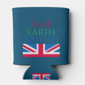 Flat Earth Britse Koelbox Blikjeskoeler (Achterkant)