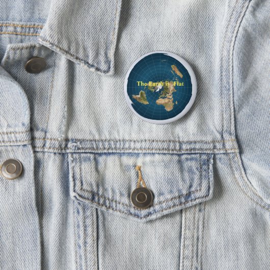 Flat Earth Button (In situ)
