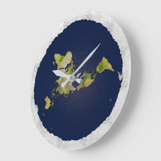 Flat Earth Clock Grote Klok (Hoek)
