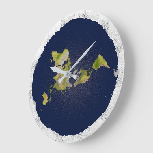 Flat Earth Clock Grote Klok (Hoek)