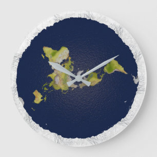 Flat Earth Clock Grote Klok
