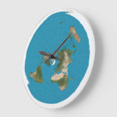 Flat Earth Clock Grote Klok (Hoek)