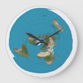 Flat Earth Clock Grote Klok