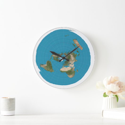 Flat Earth Clock Grote Klok (Huis)