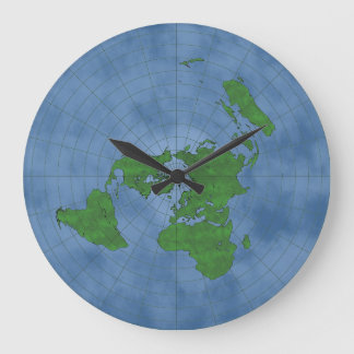 Flat Earth Clock Grote Klok