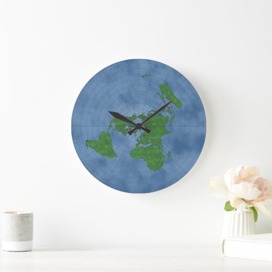 Flat Earth Clock Grote Klok (Huis)