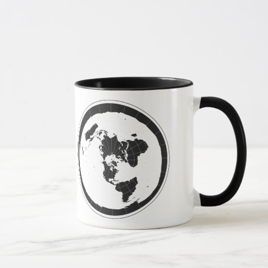 Flat Earth Coffee-Mok Mok (Rechts)
