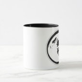 Flat Earth Coffee-Mok Mok (Midden)