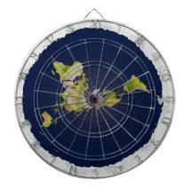 Flat Earth Dart Board
