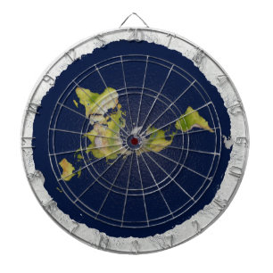 Flat Earth Dart Board Dartbord