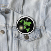 Flat Earth Design Button (In situ)