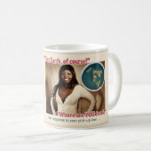 Flat Earth Educational Coffee Mok #3 (Voorkant rechts)