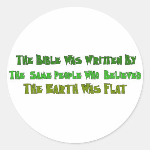 Flat Earth Historians Ronde Sticker