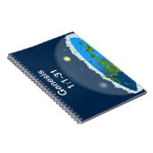 Flat Earth Kinder Puzzle Notitieboek (Rechterzijde)