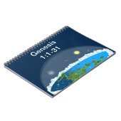 Flat Earth Kinder Puzzle Notitieboek (Linkerzijde)