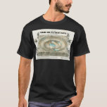 Flat Earth Map Science Denial T-shirt<br><div class="desc">Flat Earth Map Science Denial . Kom op een modieuze en comfortabele Flat Earth t-shirts! Bezoek ons nu en ontdek iets dat perfect voor je is. Mis niet uit!</div>