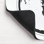 Flat Earth Mousepad Muismat (Hoek)