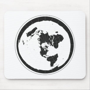 Flat Earth Mousepad Muismat