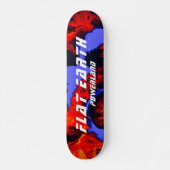 FLAT EARTH POWERLAND SCHAATS DECT PERSOONLIJK SKATEBOARD (Voorkant)