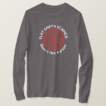 Flat Earth Science als een Pizza Earthers Believer T-shirt<br><div class="desc">Flat Earth Science als een Pizza Earther Believer.</div>