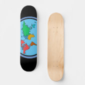 Flat Earth SkateBoard (Voorkant)