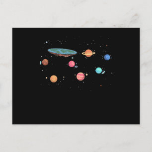 Flat Earth Society Briefkaart