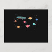 Flat Earth Society Briefkaart (Voorkant)