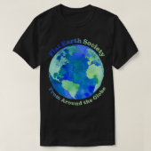 Flat Earth Society Classic TShirt (Design voorkant)