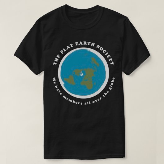 Flat Earth Society Essential TShirt Classic TShirt (Design voorkant)