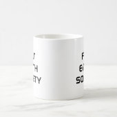 Flat Earth Society Koffiemok (Center)