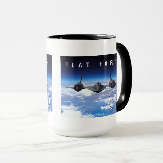 Flat Earth SR71 — Mok 2 toon (Voorkant rechts)