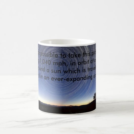 Flat Earth Star-Mok Koffiemok (Center)