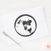 Flat Earth Sticker (Envelop)