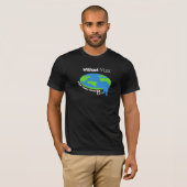 Flat Earth T-shirt (Voorkant volledig)