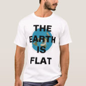 #FLAT EARTH TSHIRT (Voorkant)