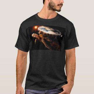 Flat Earth Turtle FlatEarth Turtle FlatEarth Turtl T-shirt