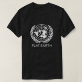 Flat Earth UN Essential Logo T-shirt (Design voorkant)