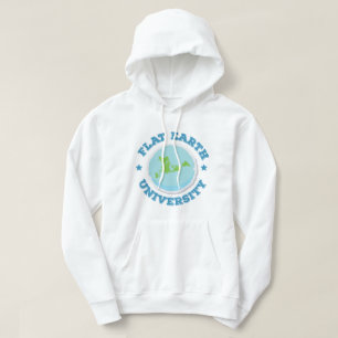 Flat Earth University — Blue Hoodie