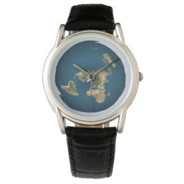 Flat Earth Watch Horloge