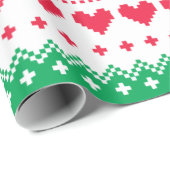 FLAT EARTH XMAS-kaarten voor ONDERZOEK Cadeaupapier (Rol Hoek)