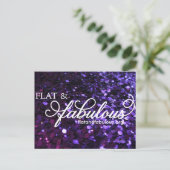 Flat- en Fabulous-briefkaart Briefkaart (Staand voorkant)
