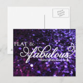 Flat- en Fabulous-briefkaart Briefkaart (Voorkant / Achterkant)