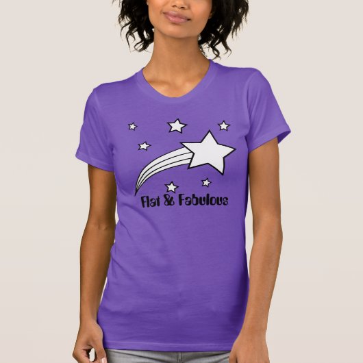 Flat- en Fabulous-shirt T-shirt (Voorkant)