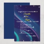 Flat Floral Wedding Invite (Voorkant / Achterkant)