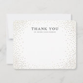 FLAT FOTO DANK U Notecard Notitiekaartje (Voorkant)