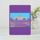 Flat Greeting Card Blank Inside Kaart (Staand voorkant)