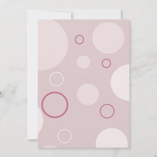 Flat Greeting Card Happy Birthday Kaart (Achterkant)