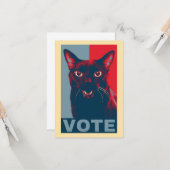 Flat Greeting Card Kaart (Voorkant / Achterkant in situ)