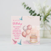 Flat Greetings card Kaart (Staand voorkant)